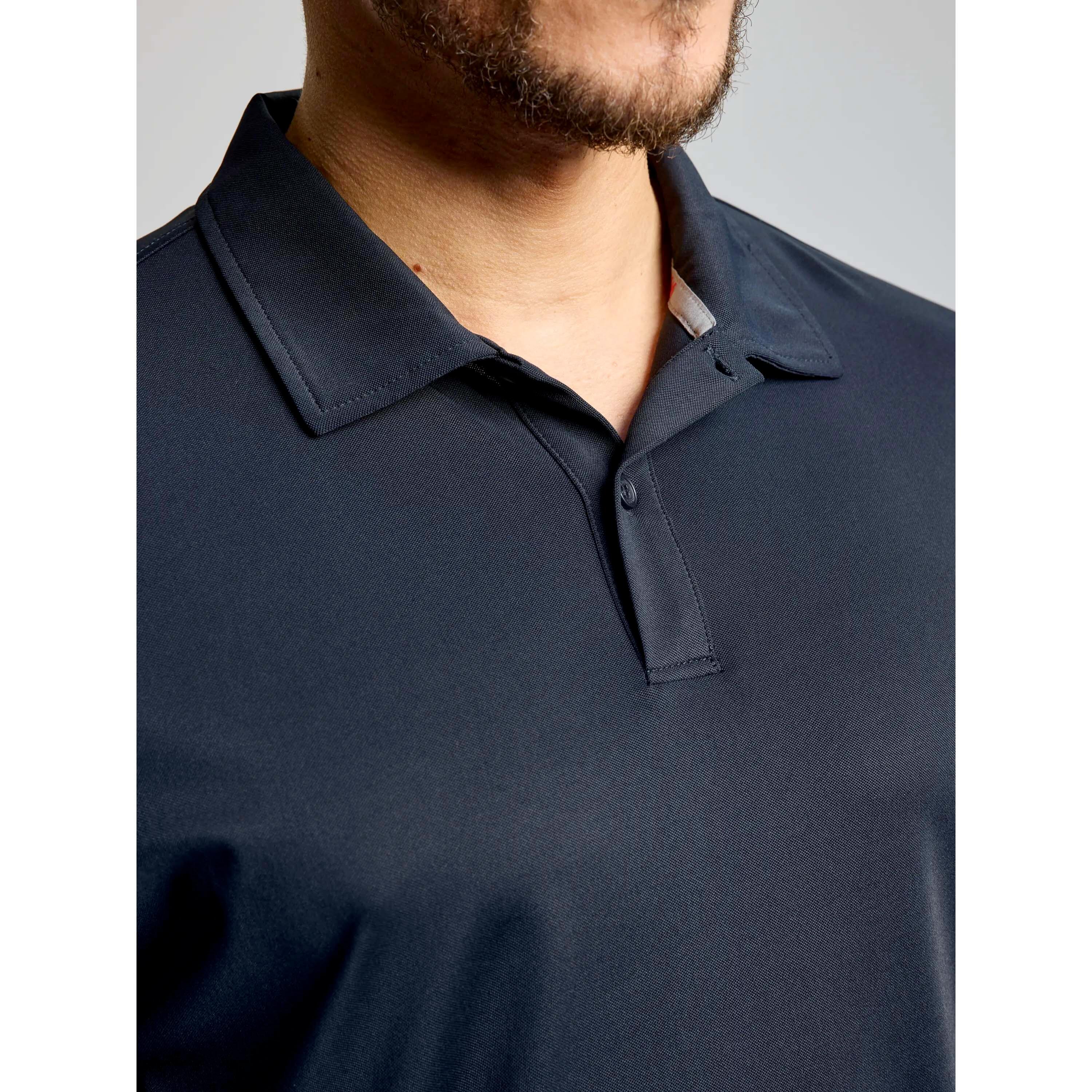 Polo Slam Tech Piqué Ls Adulto 5/5