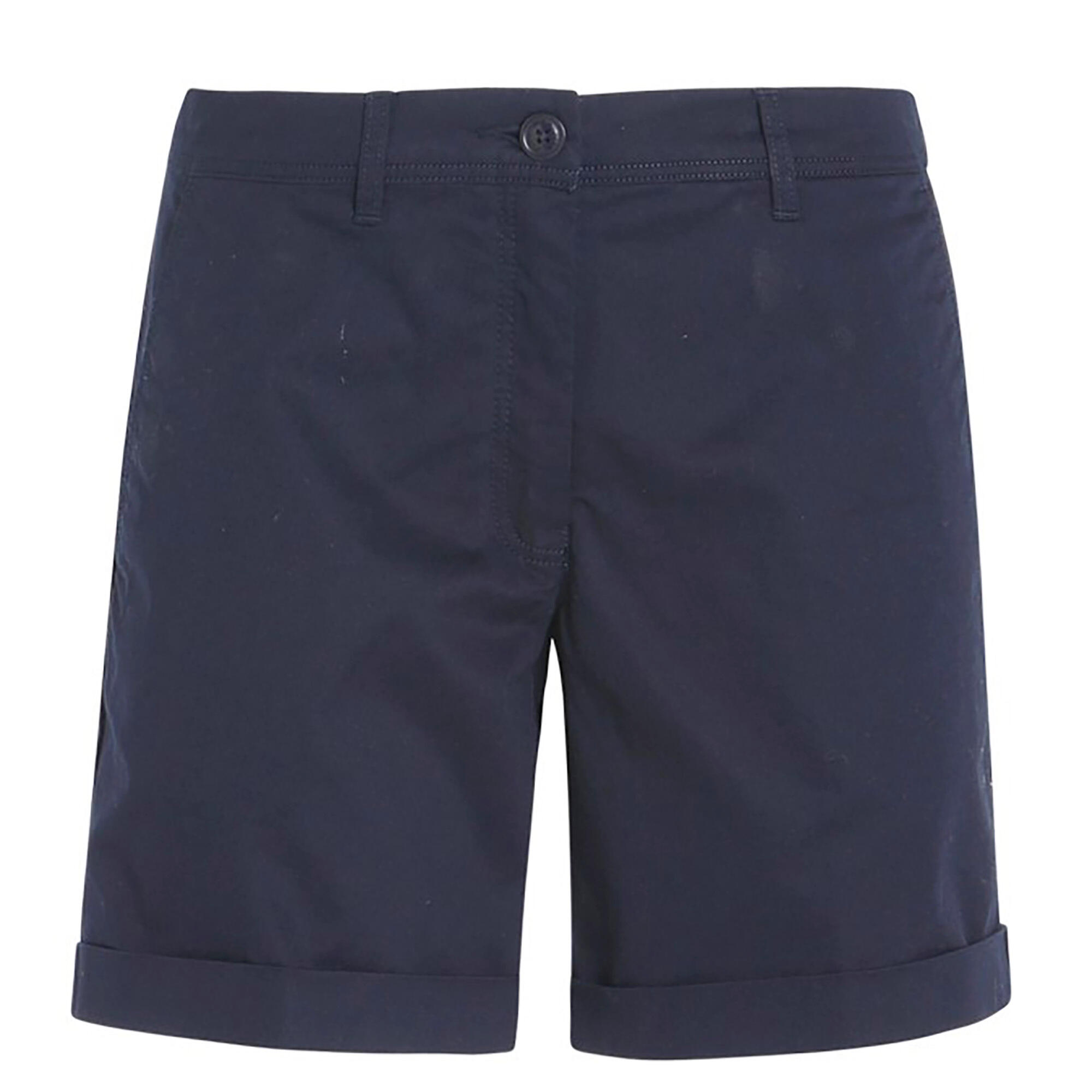 Slam - Slam Deck Ws Lgt Pantalon Court Chino Femme - Short - Bleu - 44 L - Decathlon