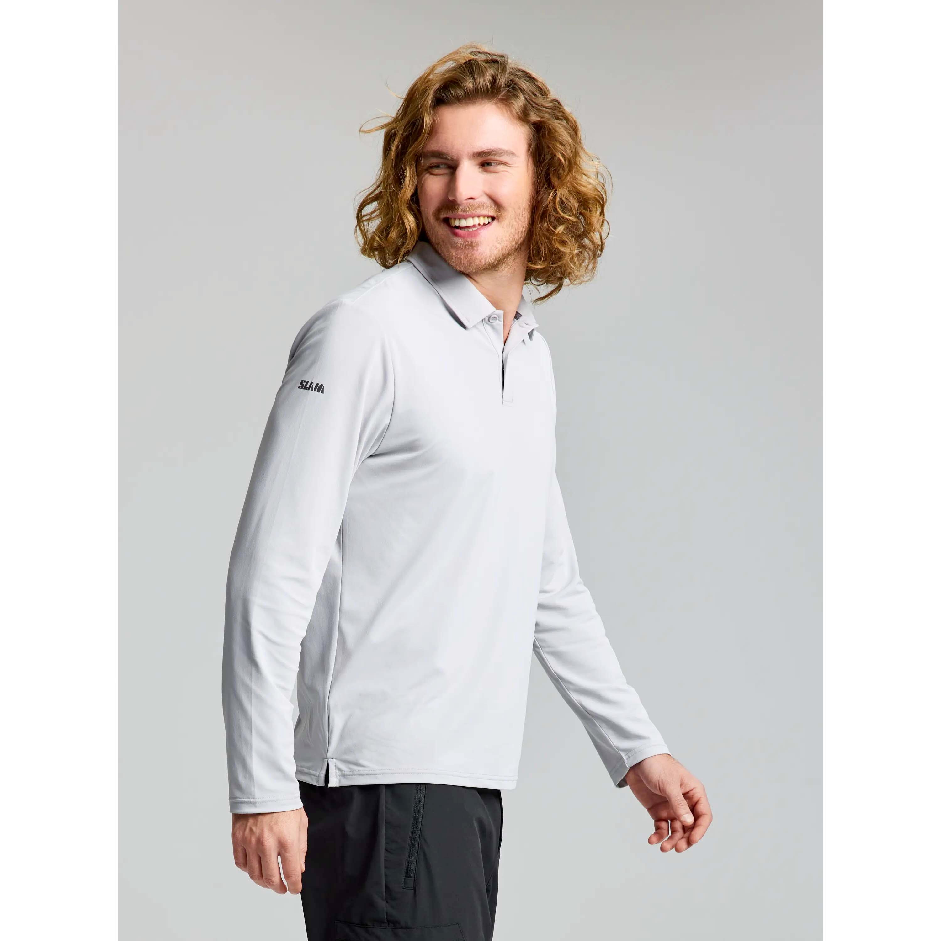 Polo Slam Tech Piqué Ml Adulte 4/5