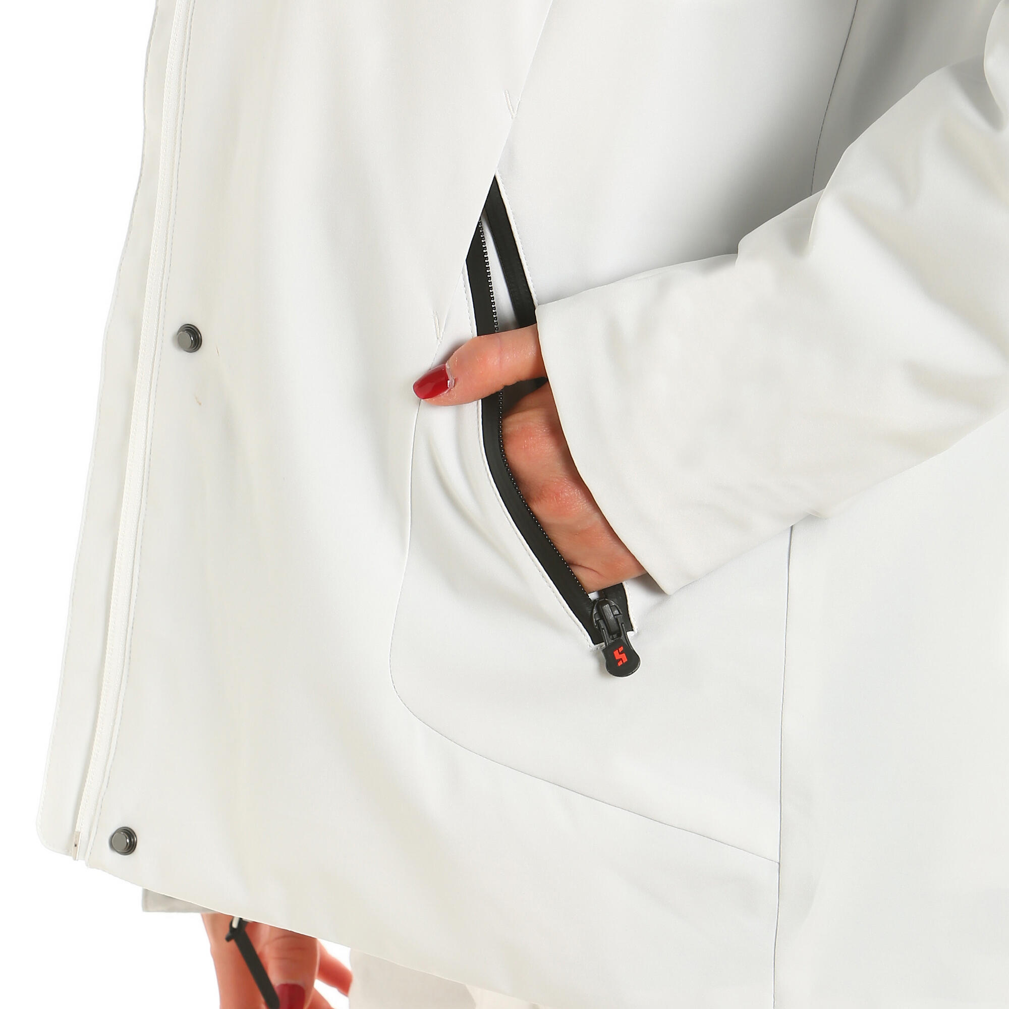 Chaqueta Con Capucha Slam Act Ws Mujer 3/4