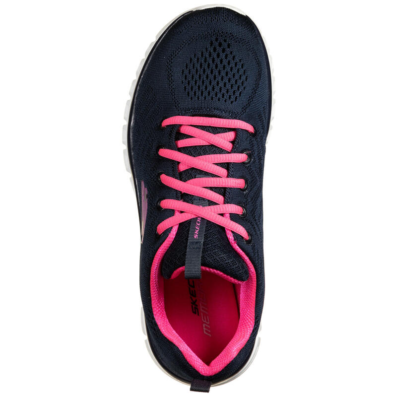 Zapatilla Deportiva Skechers Graceful-Get Connected Azul Mujer