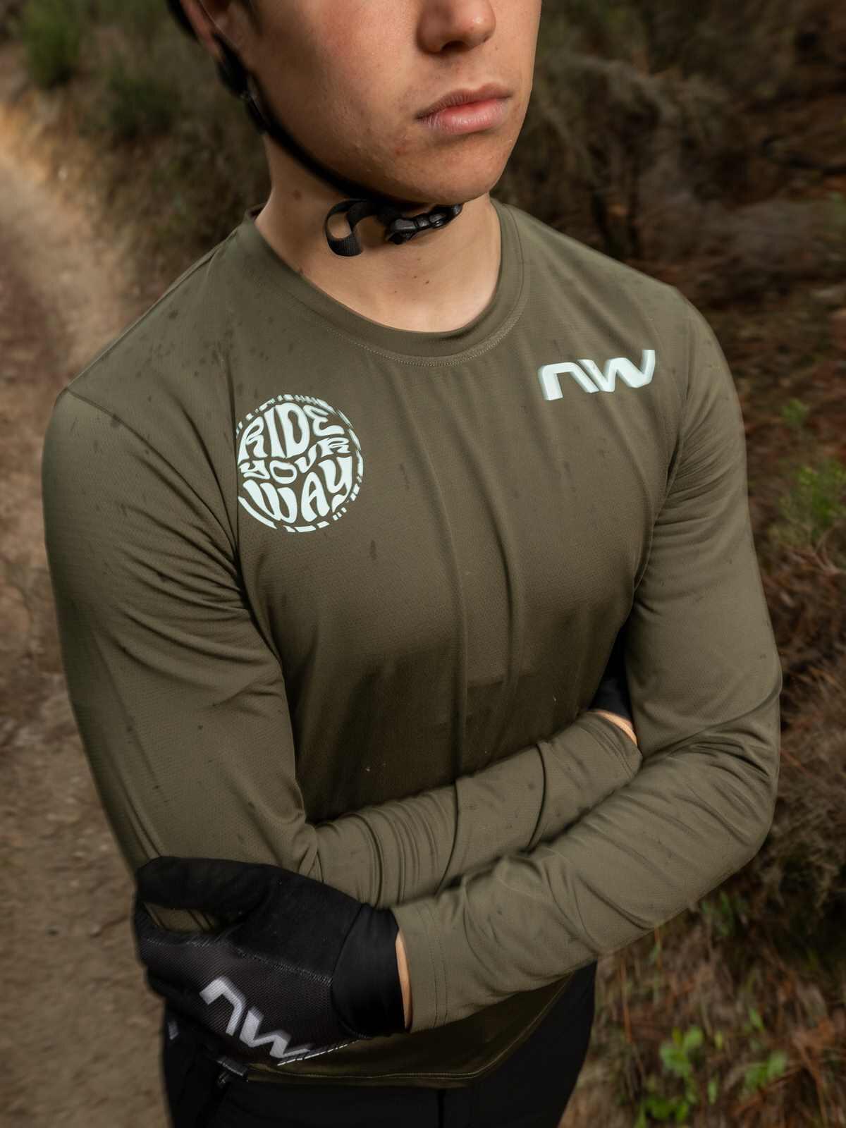 Koszulka rowerowa NORTHWAVE Xtrail 2 Jersey Long Sleeve 2/4