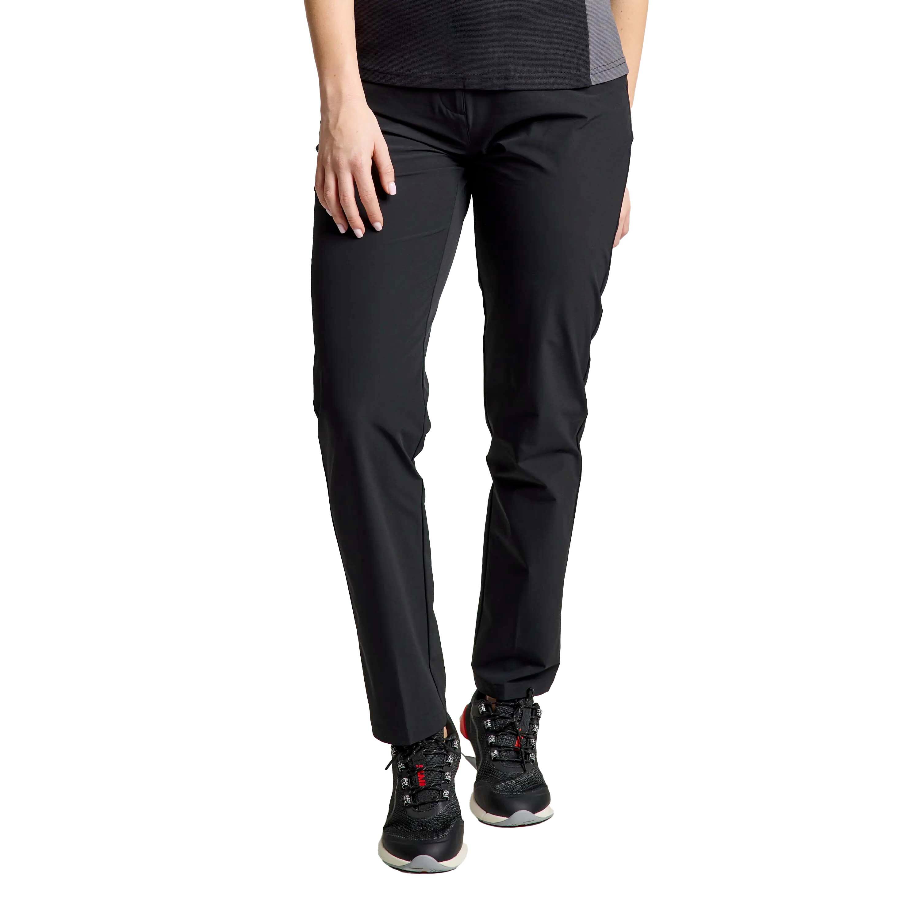 Slam - Pantalon Chino Slam Ws Tech Femme - Pantalon Modulable - Noir - 40 M - Decathlon