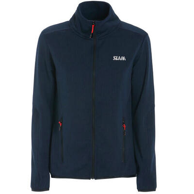Slam act ws grid fleece sweatshirt vrouwen