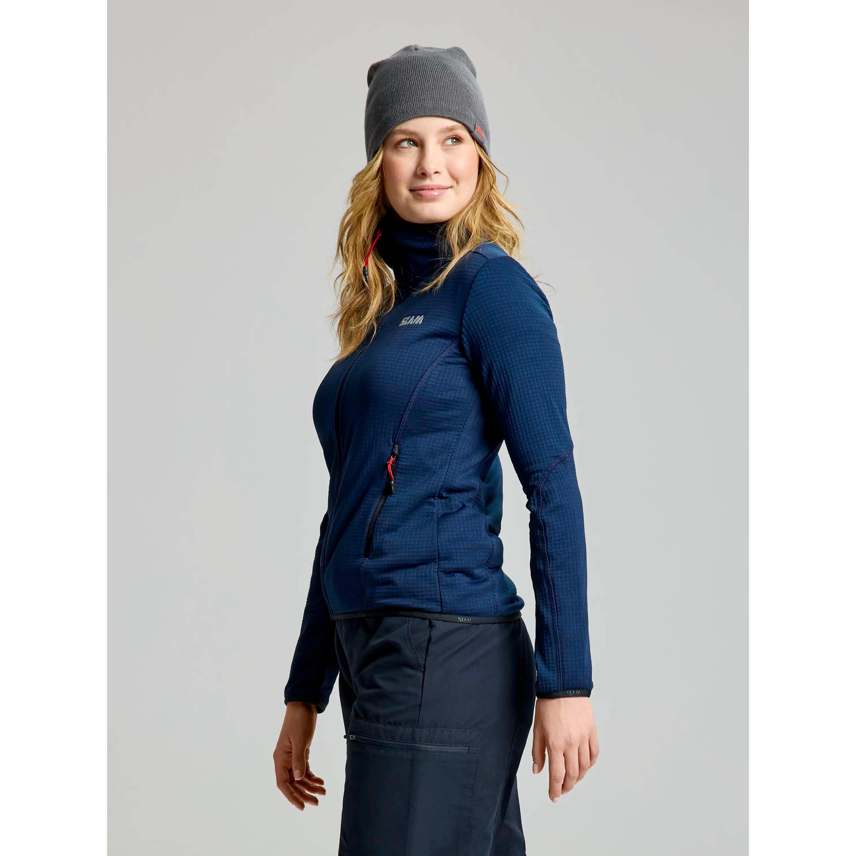Sweat-Shirt En Polaire Slam Act Ws Grid Femme 4/5