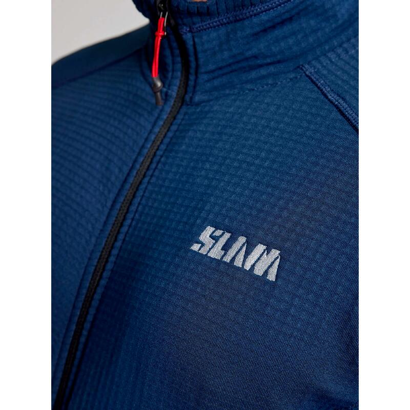 Slam Act Ws Grid Fleece Sweatshirt Vrouwen