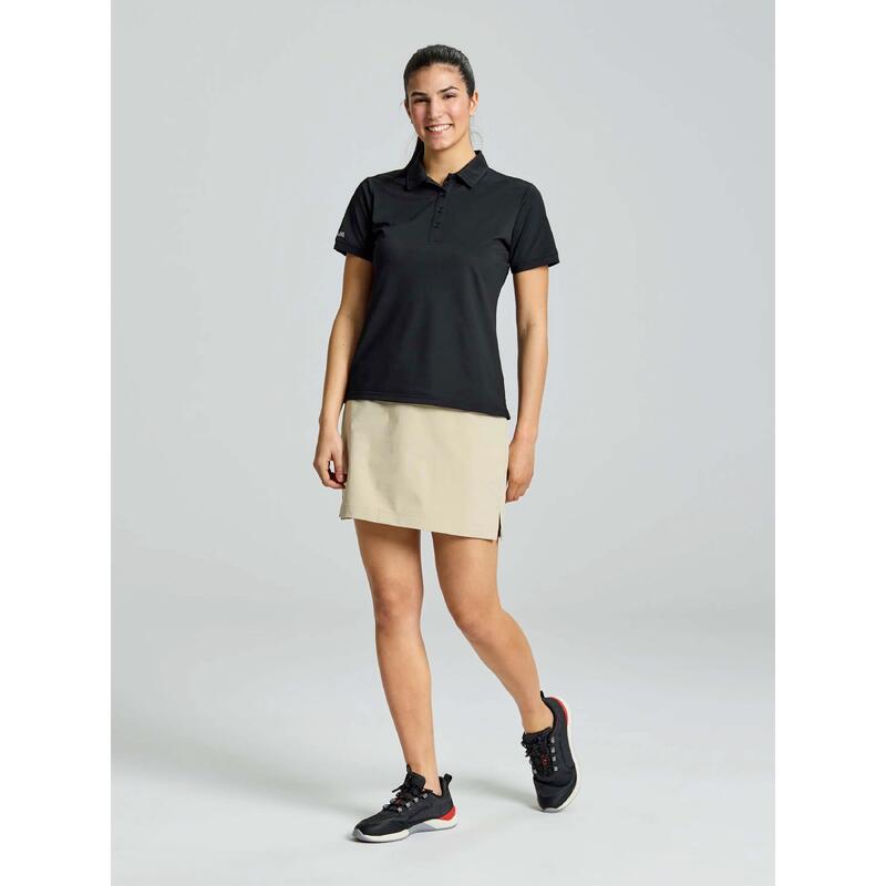 Slam Ws Tech Pique Polo Ss Femme