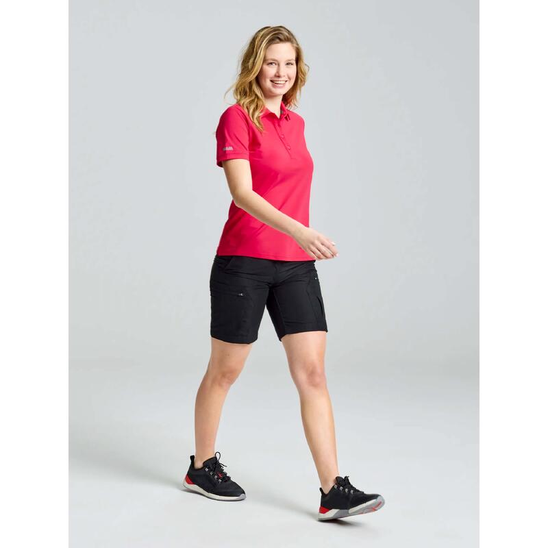 Slam Ws Tech Pique Polo Ss Femme