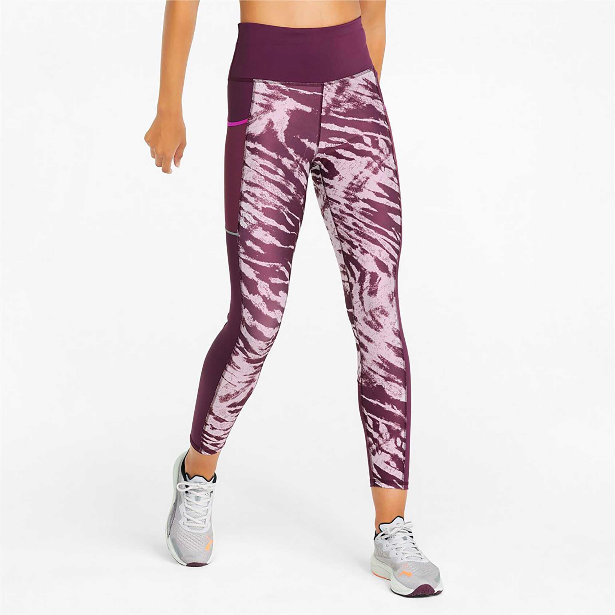 Leggings Puma Run 5K Graphic Hw 7/8 Tight W 12 Mujer 3/5