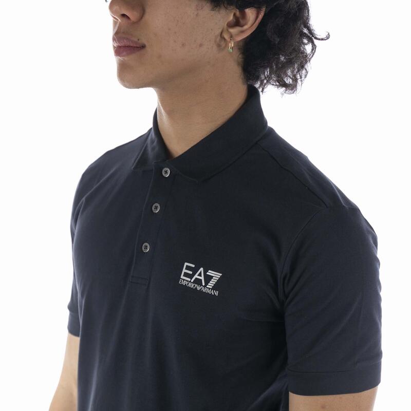 Camiseta Emporio Armani 7 Polo Azul Adulto