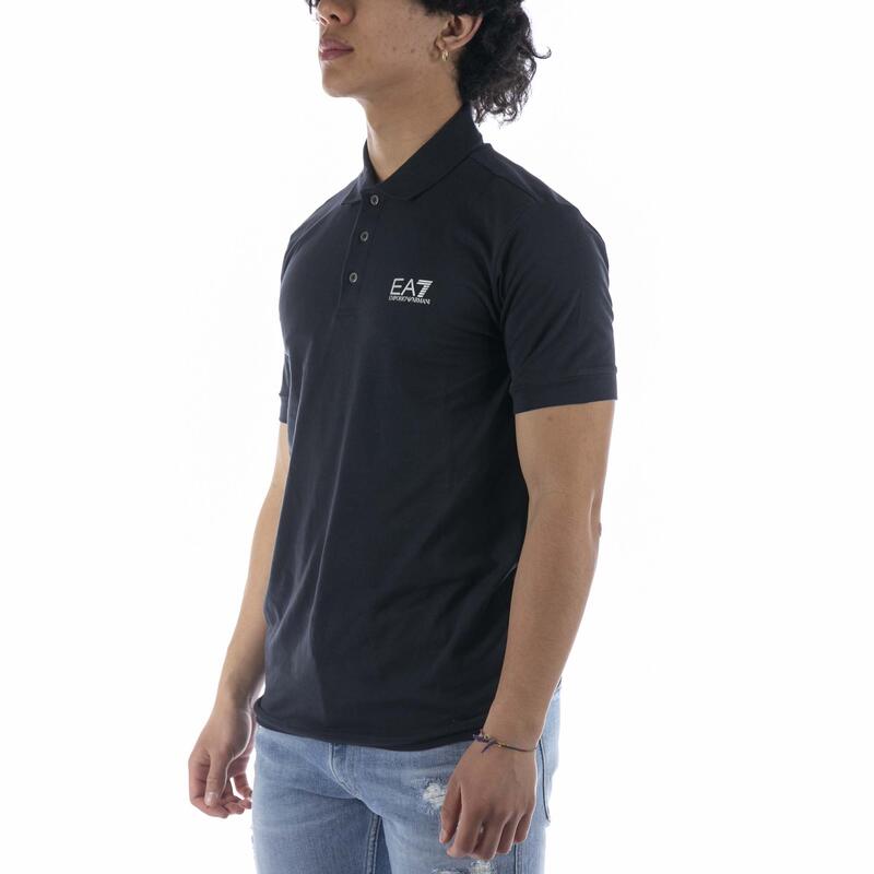 Camiseta Emporio Armani 7 Polo Azul Adulto