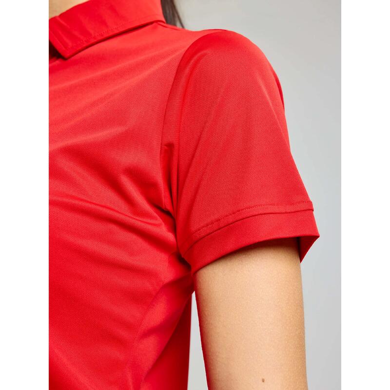 Slam Ws Tech Pique Polo Ss Vrouwen