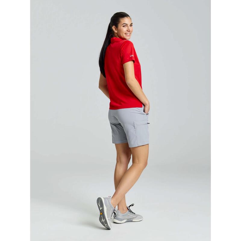 Slam Ws Tech Pique Polo Ss Femme