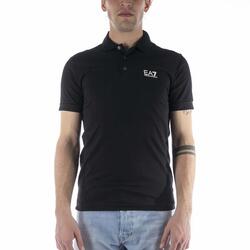 Emporio Armani Zwart Poloshirt Volwassenen