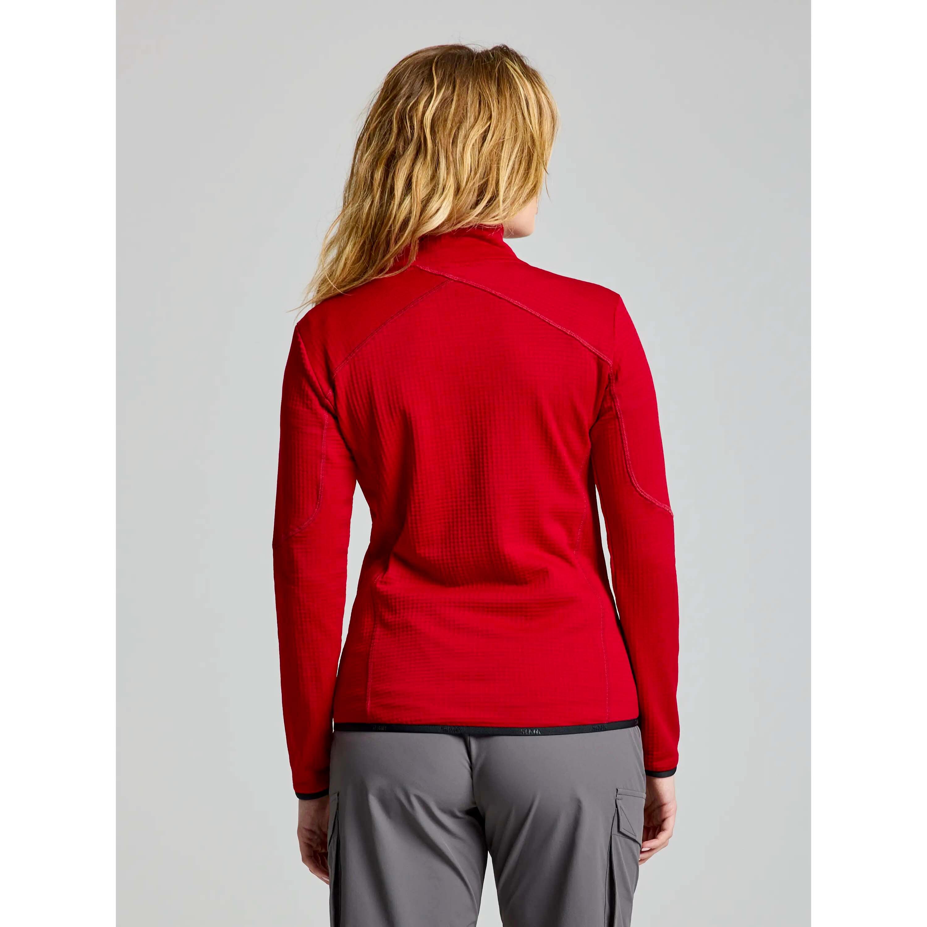 Sweat-Shirt Polaire Slam Act Ws Grid Femme 3/5