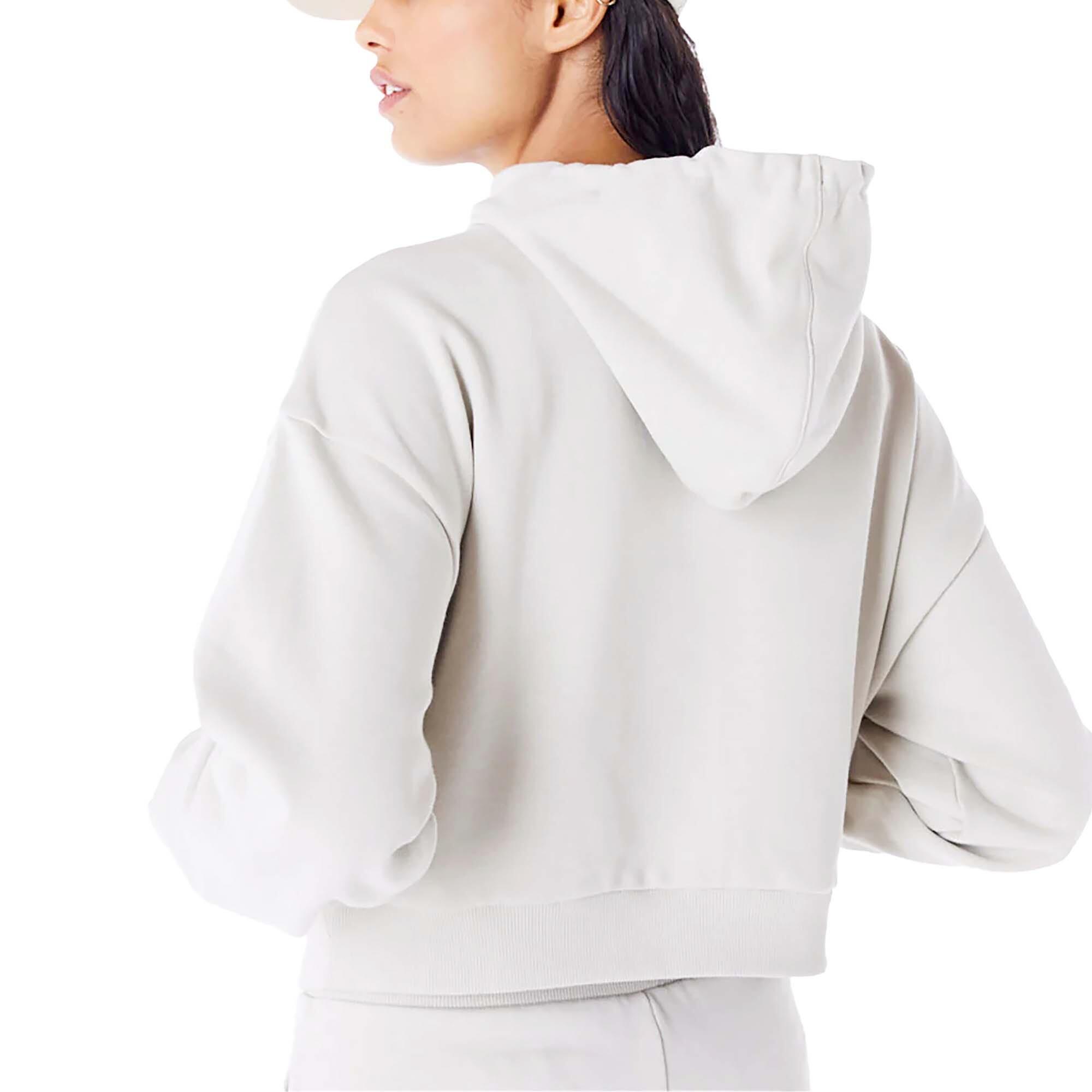 Felpa New Era Mlb Lifestyle Crop Hoody Losdod  Stnabr Donna 2/5
