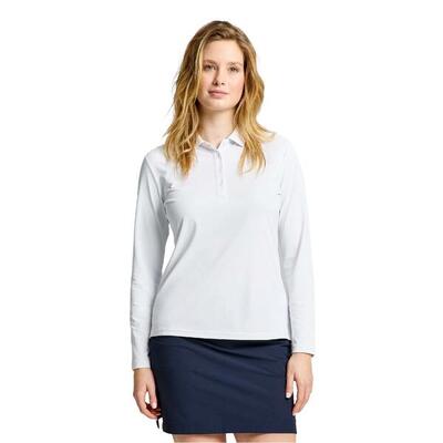 Slam ws tech pique polo ls vrouwen