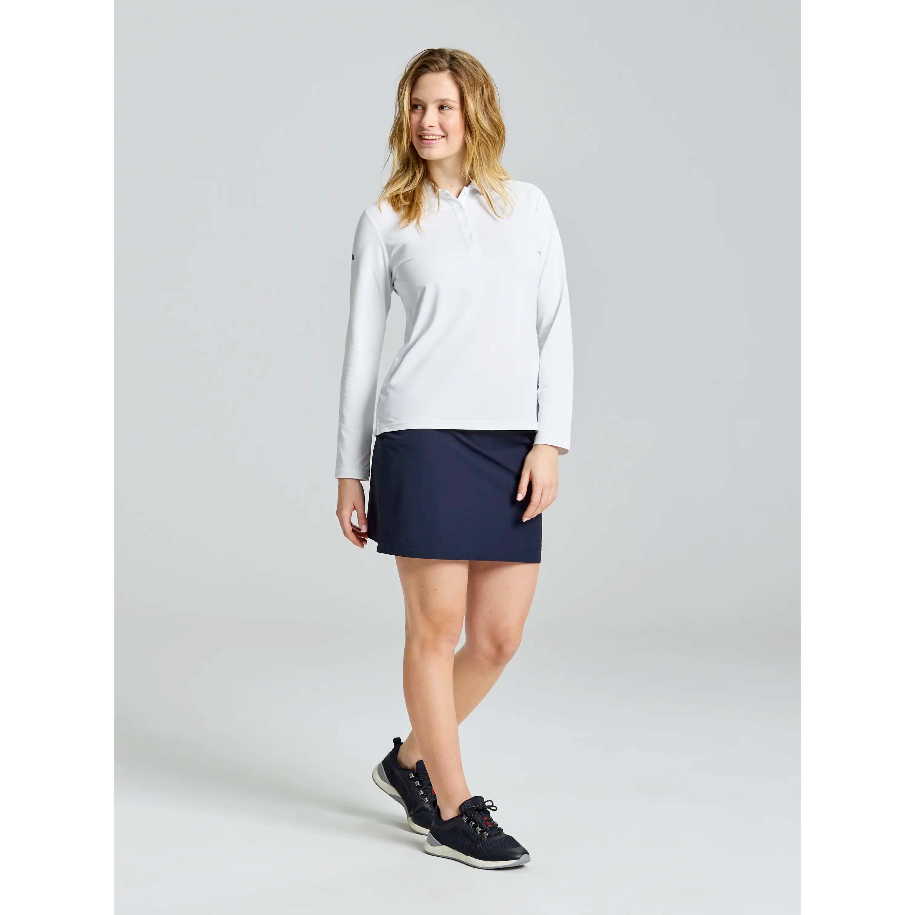 Slam Ws Tech Pique Polo Ls Donna 2/4