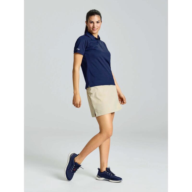 Slam Ws Tech Pique Polo Ss Femme