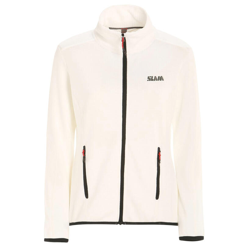 Sweat-Shirt En Polaire Slam Act Ws Grid Femme