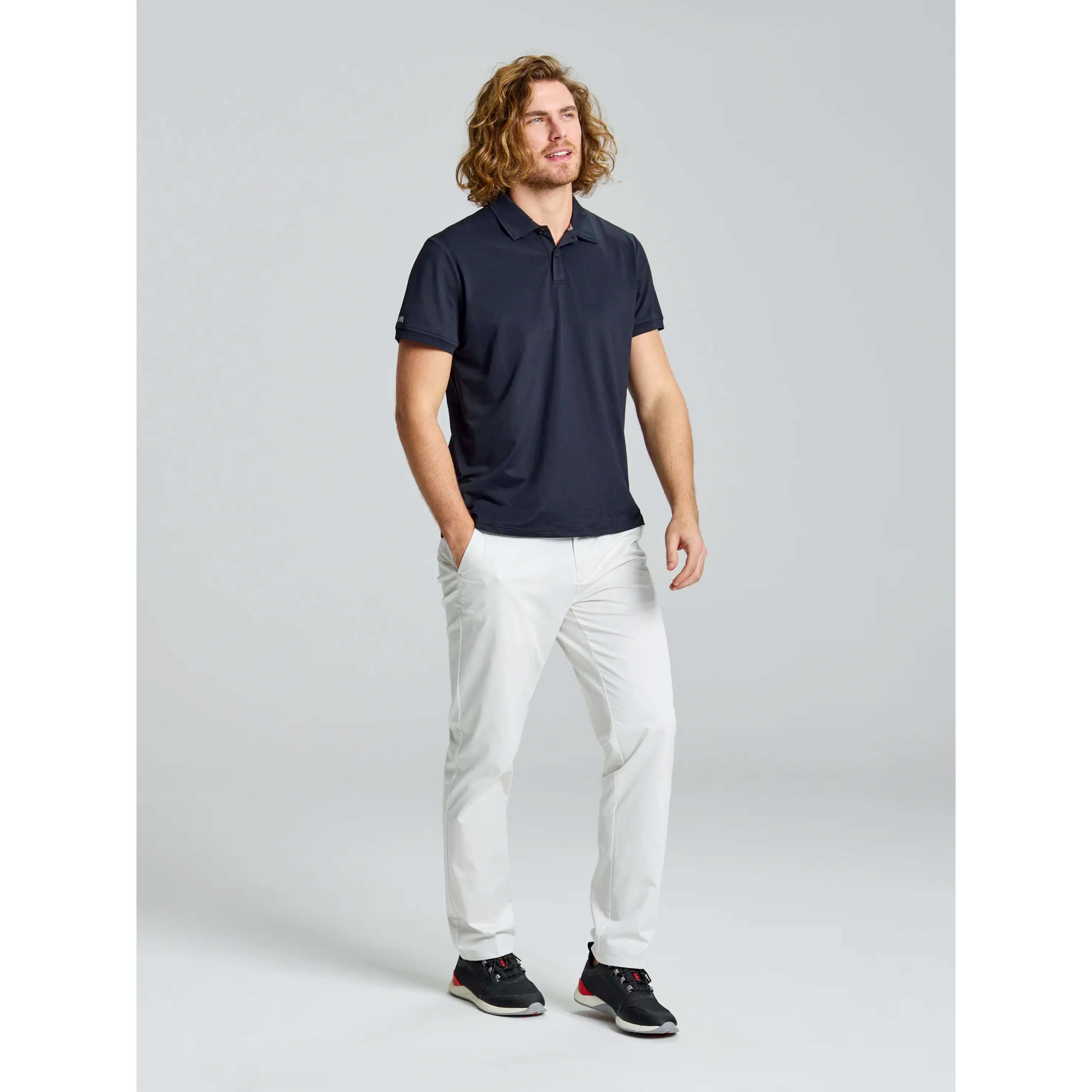 Polo Slam Tech Pique Ss Dorosłych 1/5