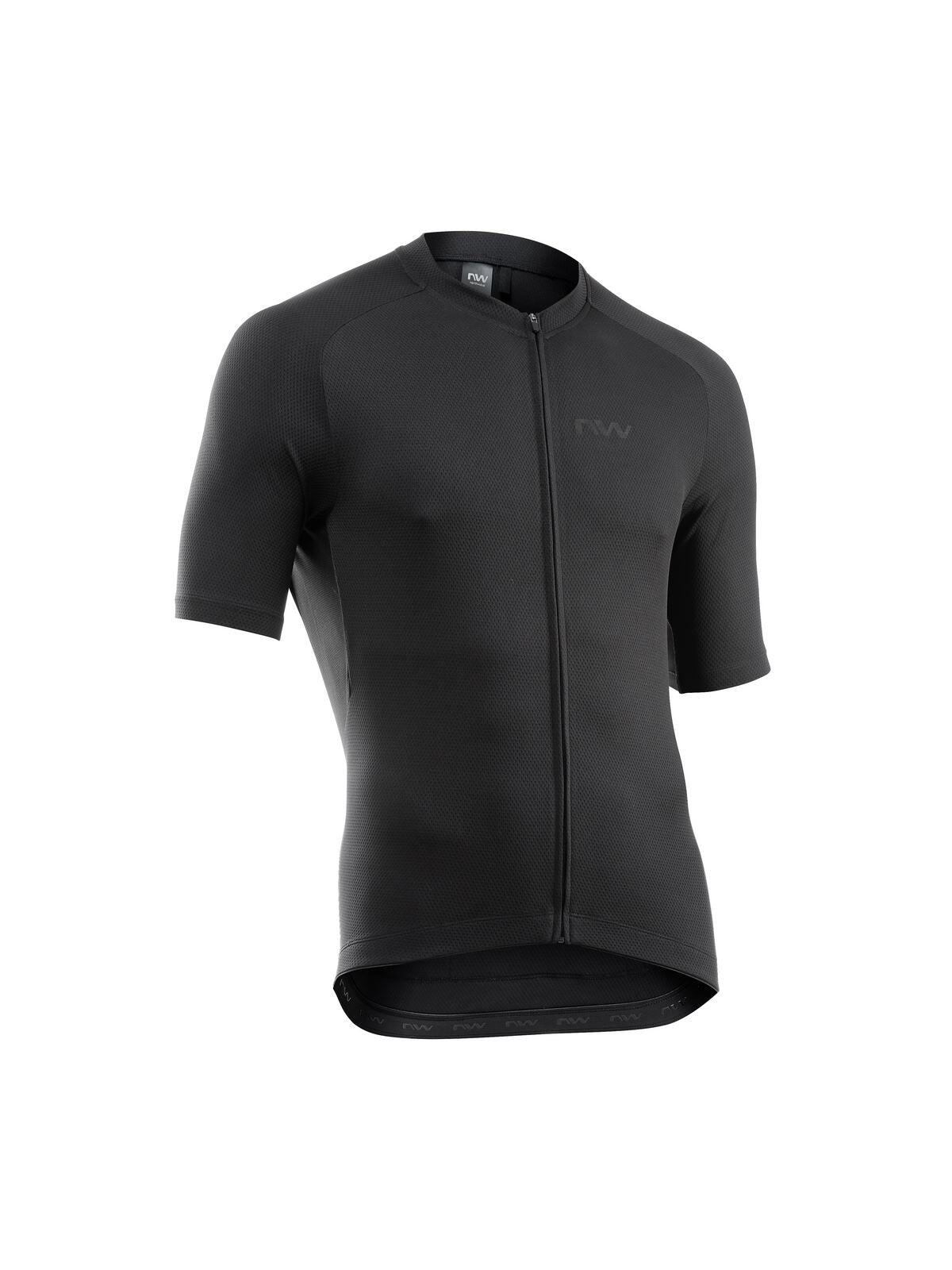Tricou ciclism Northwave Force 2 - negru | manecă scurtă bărbați