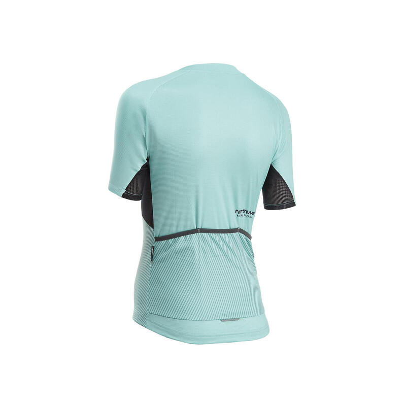 Tricou ciclism cu mânecă scurtă pentru femei Force Evo Women Jersey - albastru…