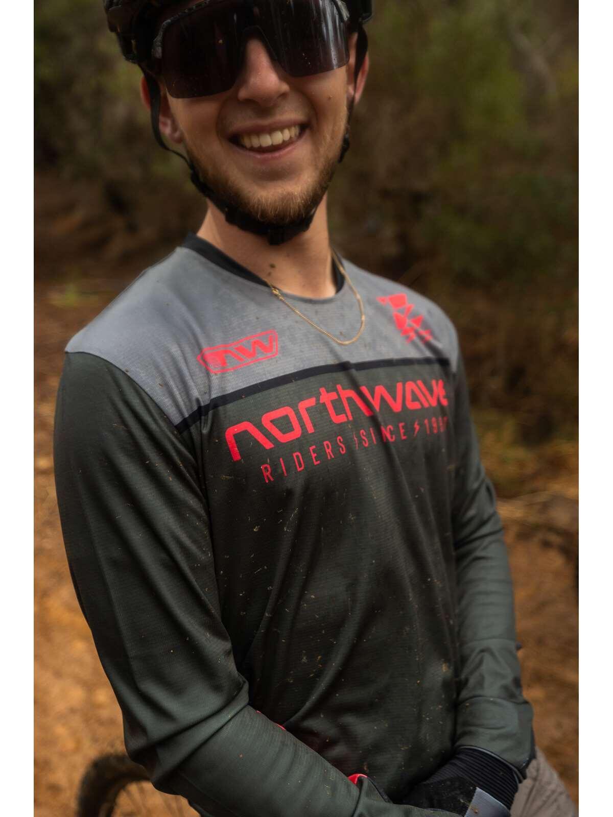 Koszulka rowerowa z długim rękawe NORTHWAVE Edge 2 Jersey Long Sleeve 5/6