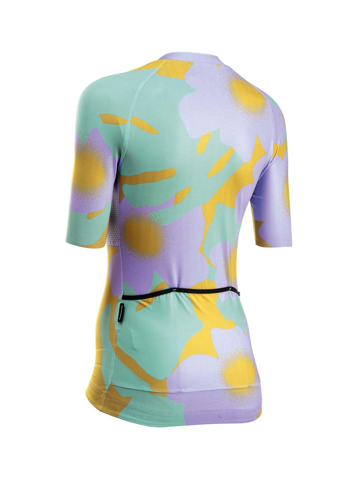 Maillot de manga corta Northwave Blade para mujer Verde 5/5