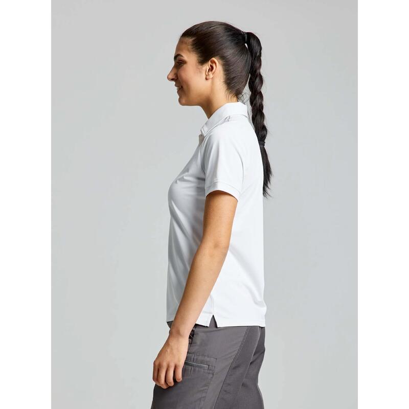 Slam Ws Tech Pique Polo Ss Vrouwen