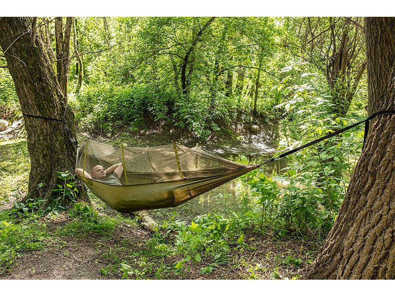Hamak z moskitierą 330x140cm