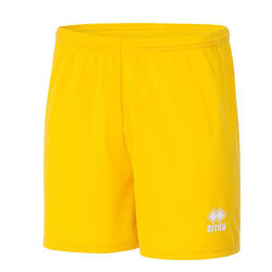 Pantalon Short Errea New Skin Jr Jaune Fluo Enfant