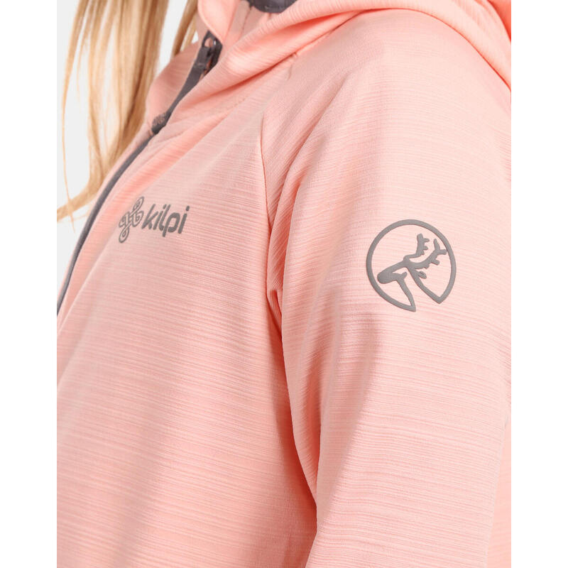 Sweat à capuche légèr de sport pour fille Kilpi MEMPHIS-JG