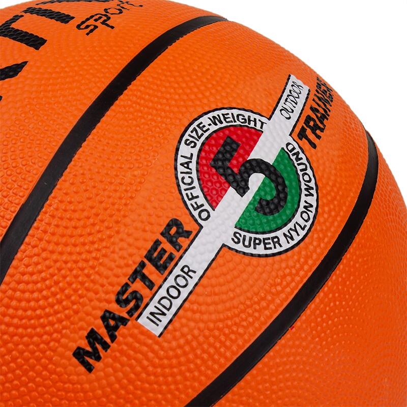 Pallone da basket Aktivsport Master Trainer, in gomma, misura 5 5/5