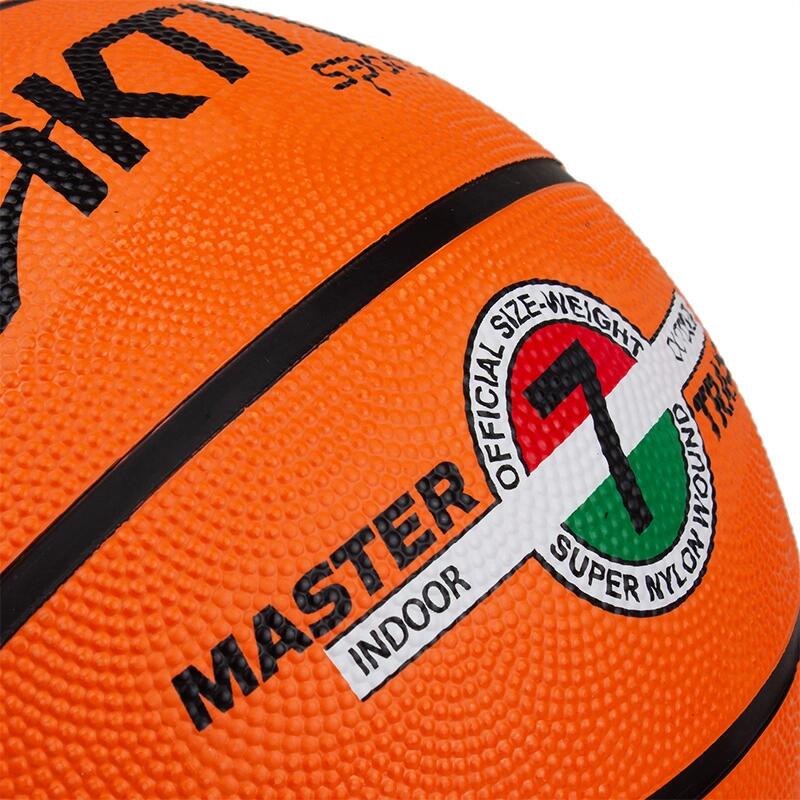 Pallone da basket Aktivsport Master Trainer, in gomma, misura 7 5/5