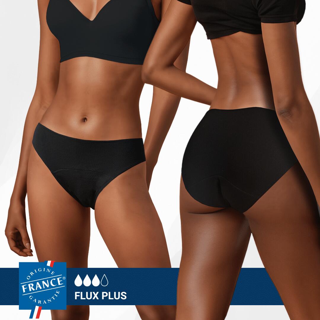 Bas de maillot de bain menstruel Flux Plus PLIM UNDERWEAR Decathlon