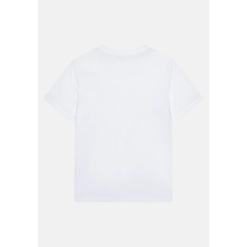 T-shirt ragazzo jordan air heatmap jumpan - bianco