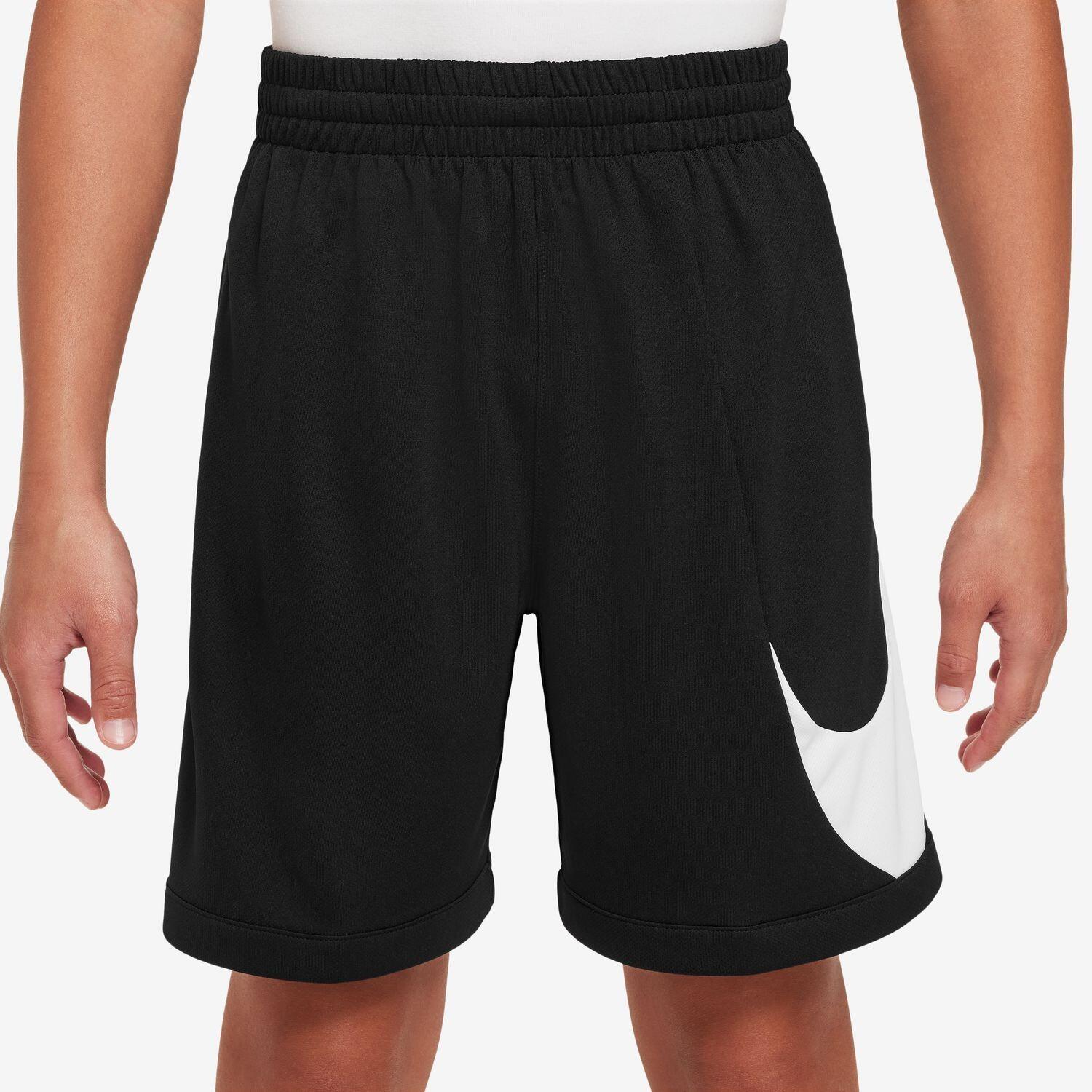 NIKE Pantaloncino ragazzo nike swoosh - nero