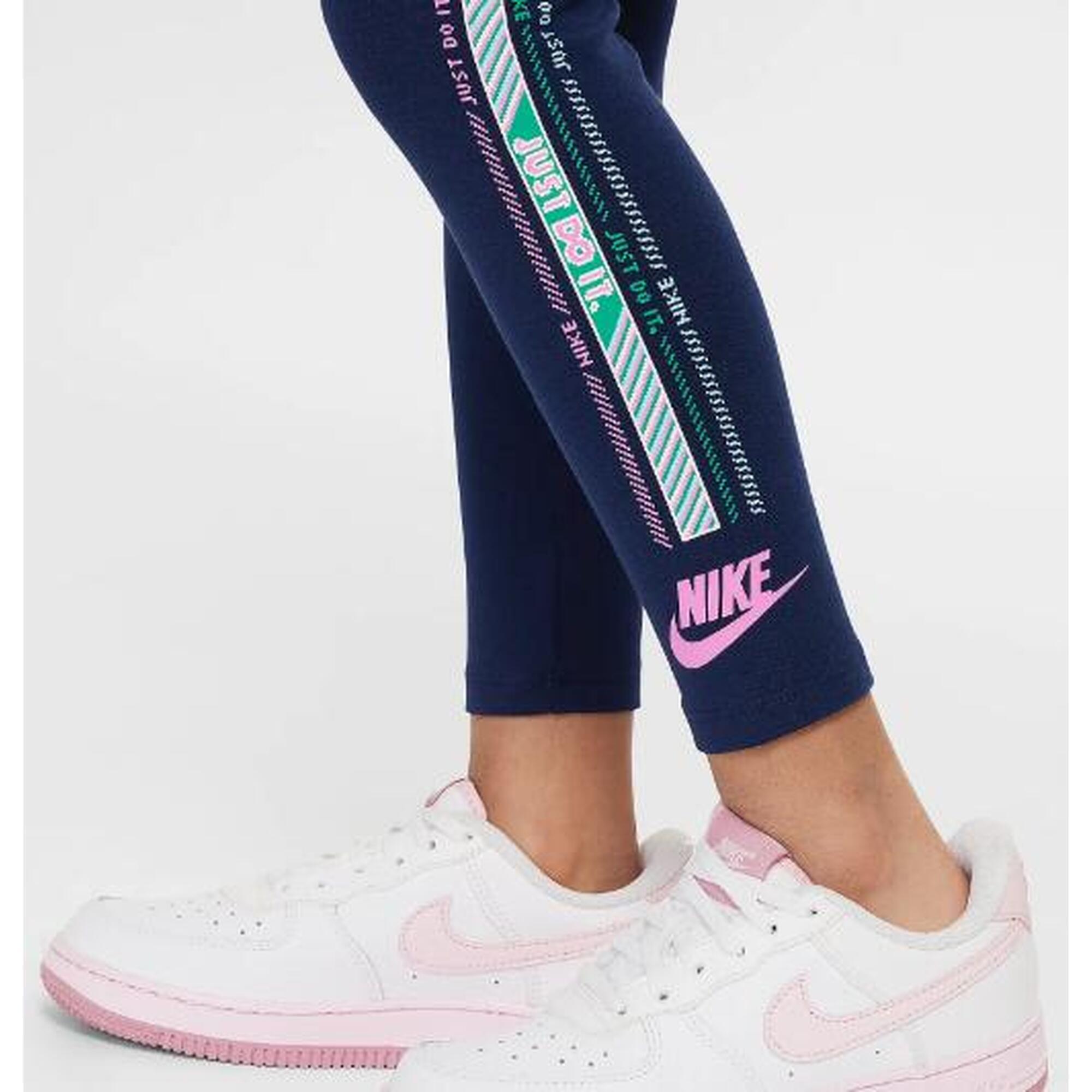 Completo bambina nike happy camper - rosa/blu