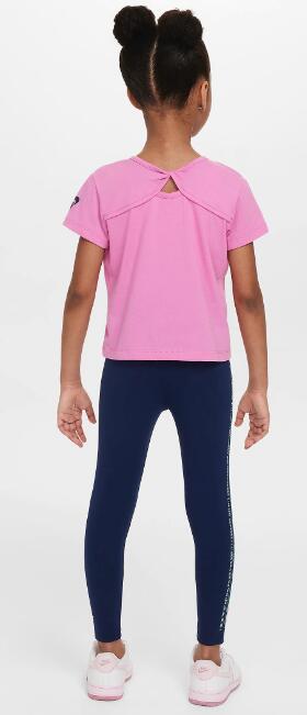 Completo bambina nike happy camper - rosa/blu 3/4