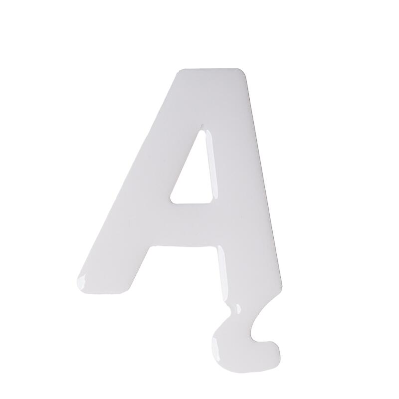 Naklejka wielkie “Ą” - samoprzylepna litera na pakę jeździecką