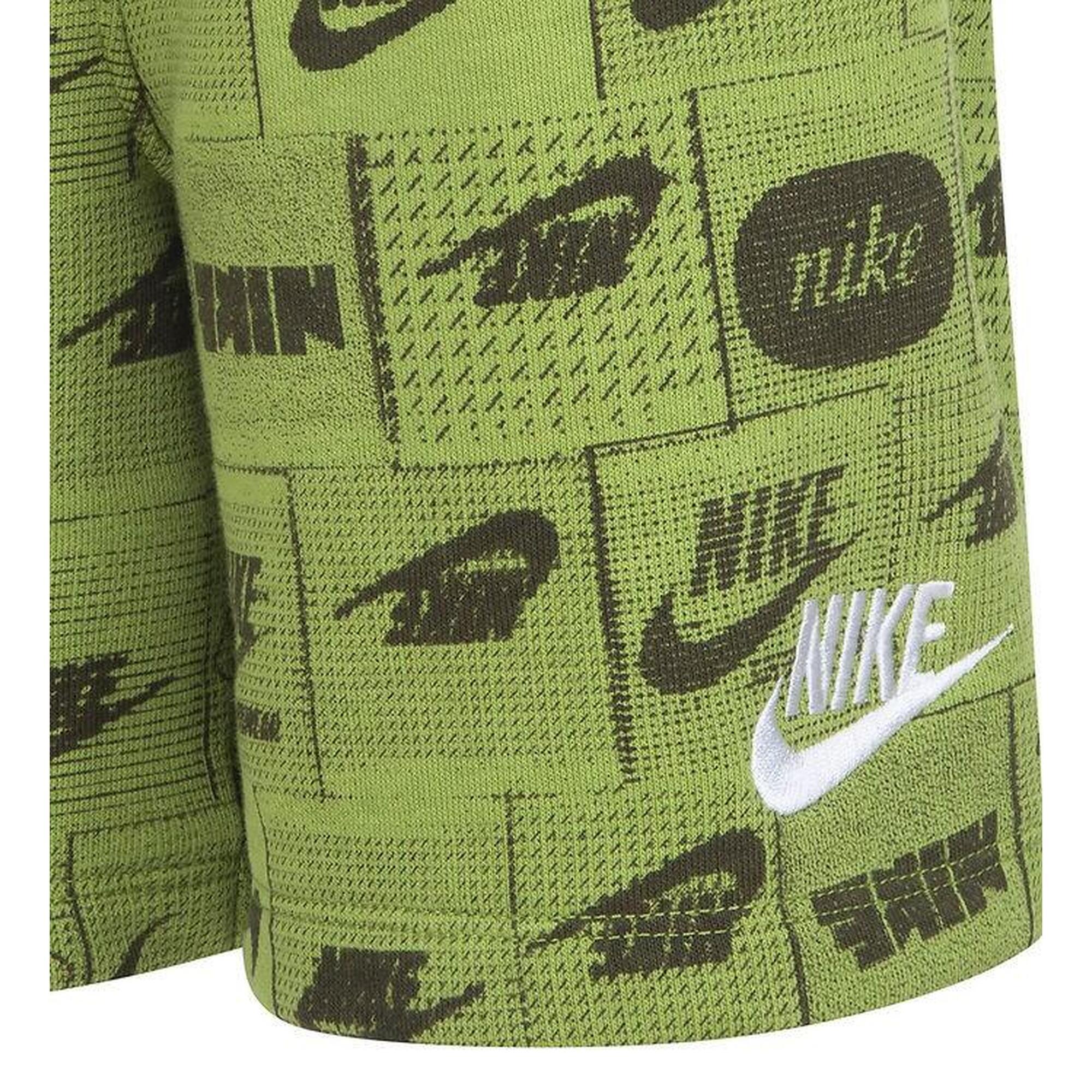 Pantaloncino bambino nike nsw club - verde