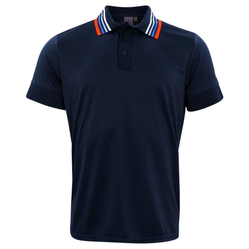 Kruisstreep Polo Navy