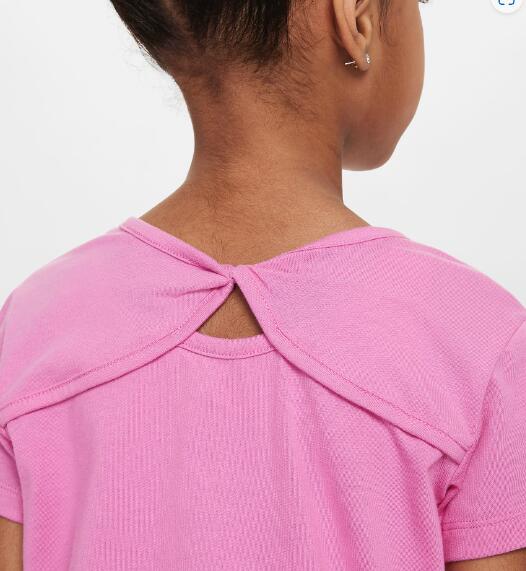 Completo bambina nike happy camper - rosa/blu 2/4