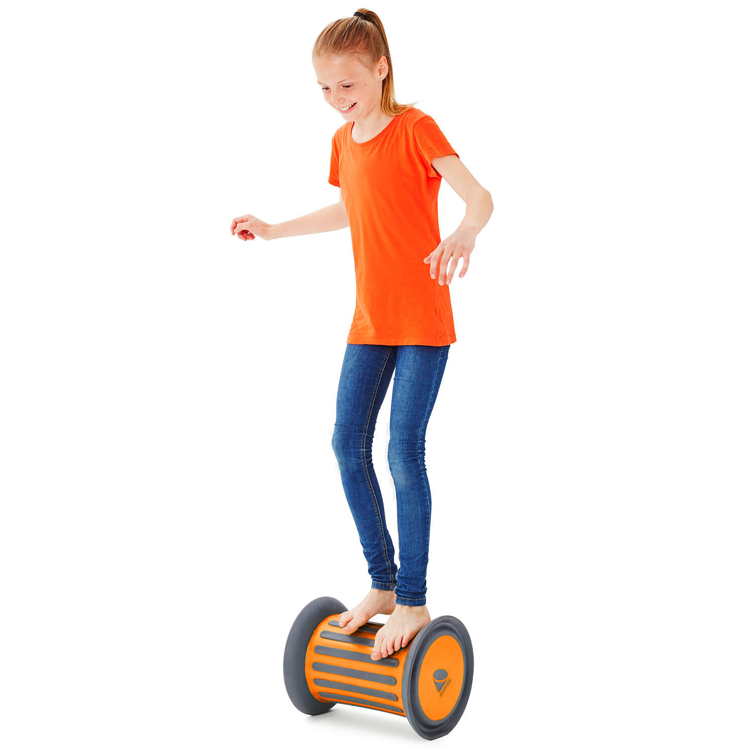 Rullo equilibratore Scooter Arancia, senza sabbia Functional Training Unisex 2/3