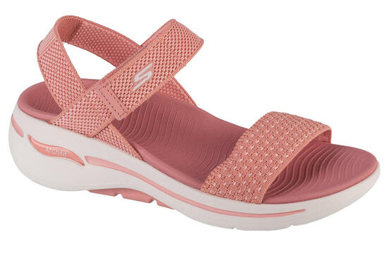 Sandalias Mujer Skechers Go Walk Arch Fit Sandal Rosa