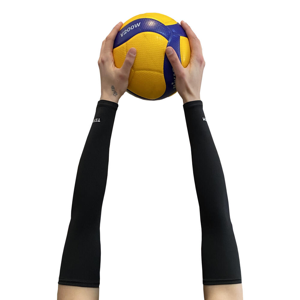 Rękawki siatkarskie unisex JG TEAM prążkowane długie 3/3