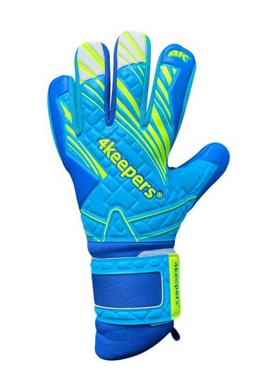 Rękawice bramkarskie dla dorosłych 4keepers SOFT AZUR NC