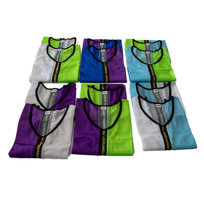 Kennzeichnungswesten-Set . zweifarbig Erwachsene Fußball Unisex Grün-Weiß
