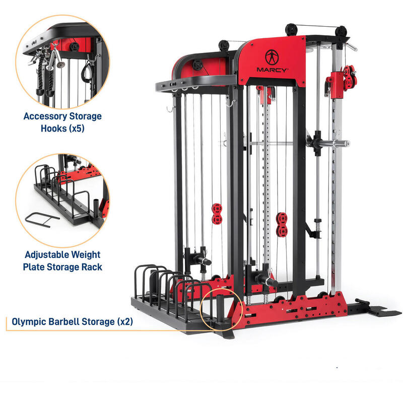 Cage Smith SM-7553 - Poids maximal de l'utilisateur: 136 kg